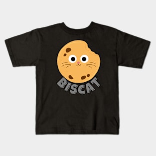 BisCat Biscuit Pun Kids T-Shirt